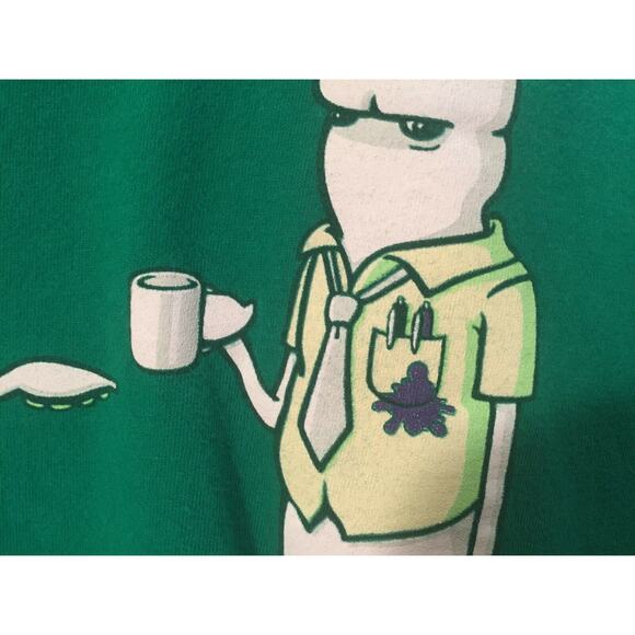 Shirt Woot Humor - Office Worker Squid w Fountain Pen Ink Stain Pocket Nerd 3X - Picture 3 of 5